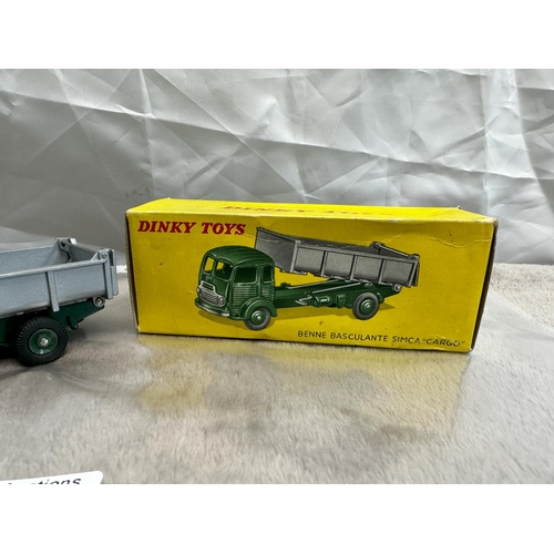 122 - French Dinky Toys  578 Simca Tipper(Mint and Boxed)