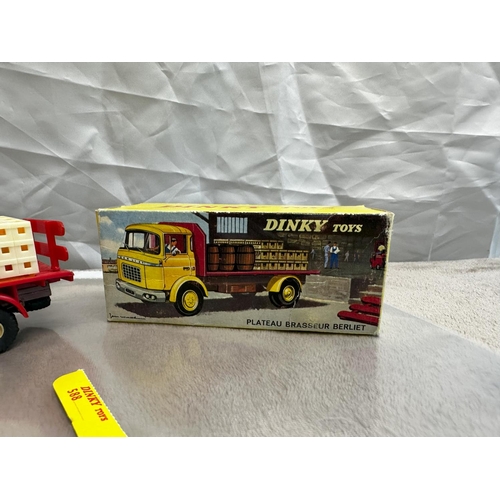 126 - French Dinky Toys  588 Berliet Gak (Mint and Boxed)