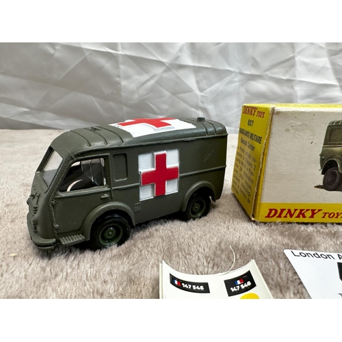 41 - French Dinky 807 Cross Country Ambulance (Mint and Boxed)