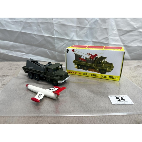 54 - French Dinky 816 Berliet Missile Launcher