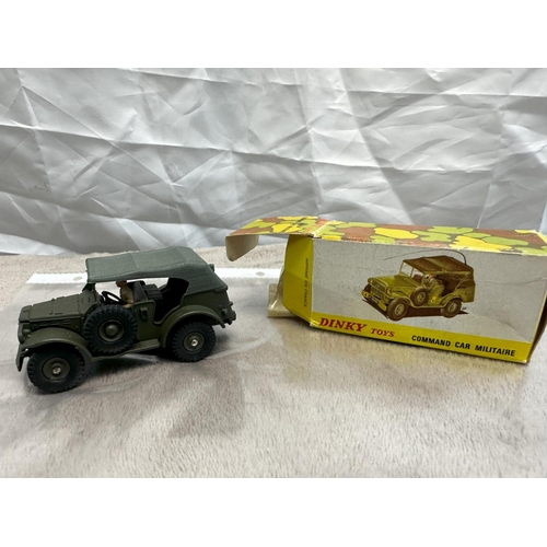 54A - French Dinky Toys-Dodge Command Car Militaire No 810 Mint with Good Box