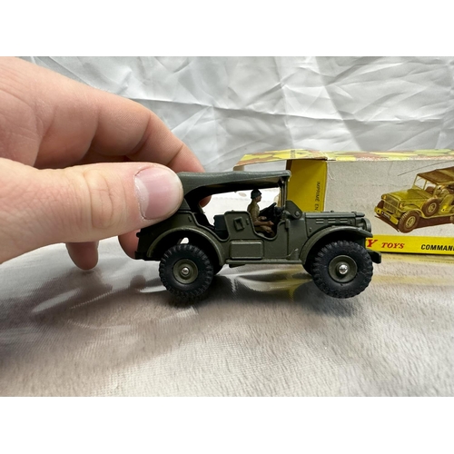 54A - French Dinky Toys-Dodge Command Car Militaire No 810 Mint with Good Box