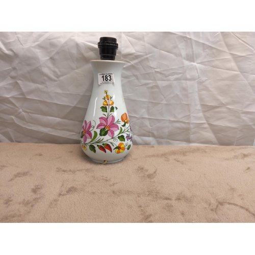 183 - Vintage Ceramic Lamp