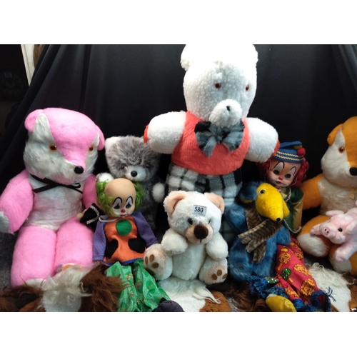 580 - Good lot of Vintage Dolls etc