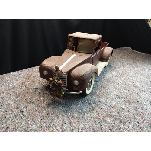 586 - Large Tin Plate Car