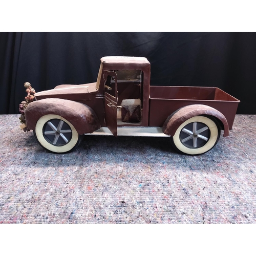 586 - Large Tin Plate Car