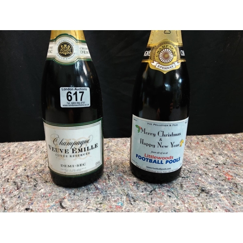 617 - Two Bottles of Champagne