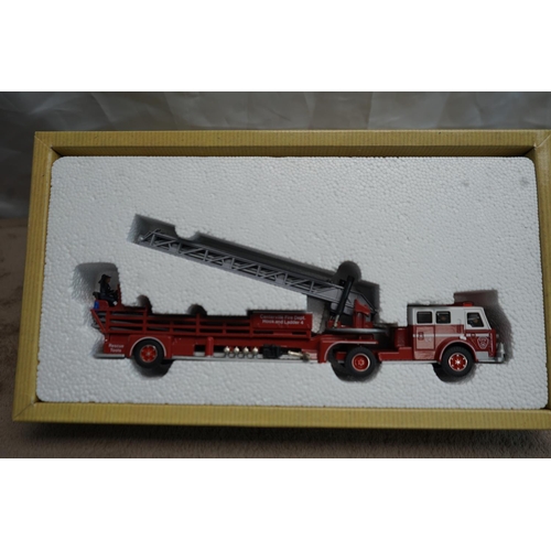 148 - M & B Corgi American Lafrance Aerial Ladder Fire Truck