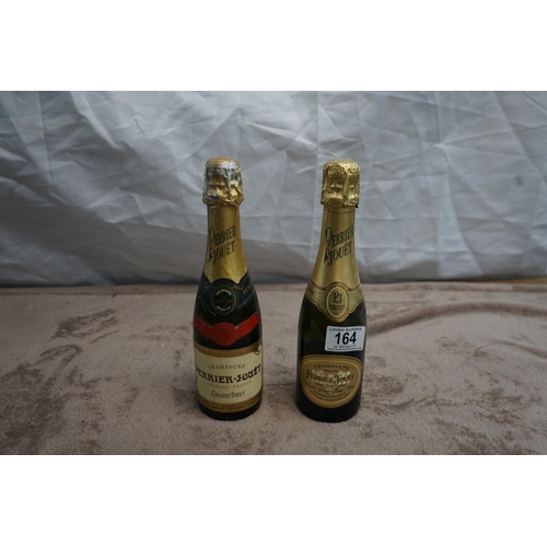 164 - 2 375ml Bottles of Perrier-Jouet Champagne