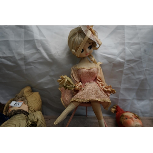 85 - Good Collection of Boudoir Dolls