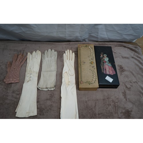 459A - Good Collection of Ladies Gloves to include Unused Opera Leather Gloves, Lace Gloves etc