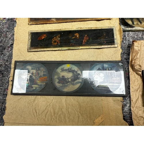 715 - Collection of Magic Lantern Slides