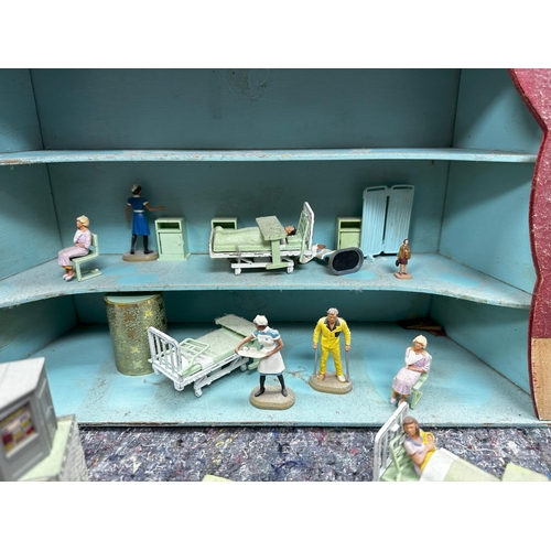 722 - Britain's Hospital Set Diecast Figures etc