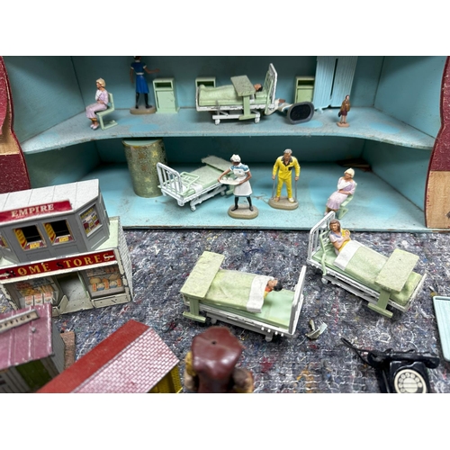 722 - Britain's Hospital Set Diecast Figures etc