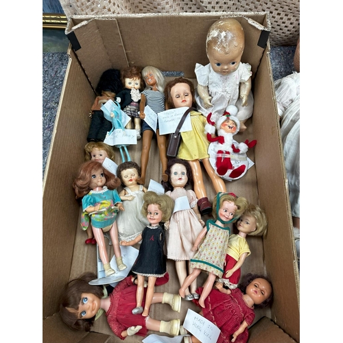 730 - A Lot of various Vintage Dolls incl. Bild Lili (Hong Kong) Doll 1950s Andy Pandy Pelham Puppet,  Pen... 