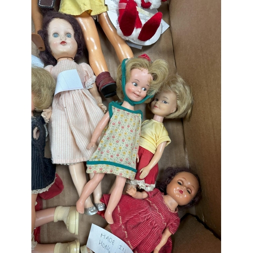 730 - A Lot of various Vintage Dolls incl. Bild Lili (Hong Kong) Doll 1950s Andy Pandy Pelham Puppet,  Pen... 