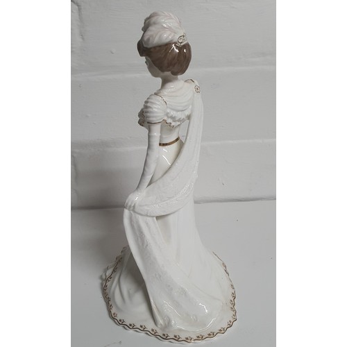 33 - Coalport fine bone china figurine - Charlotte