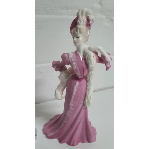 33B - 2x Coalport figurines - Lady Clara and Lilian