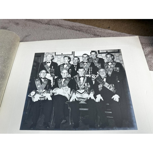 106 - Assorted Masonic Items incl. Photographs, Certificate etc