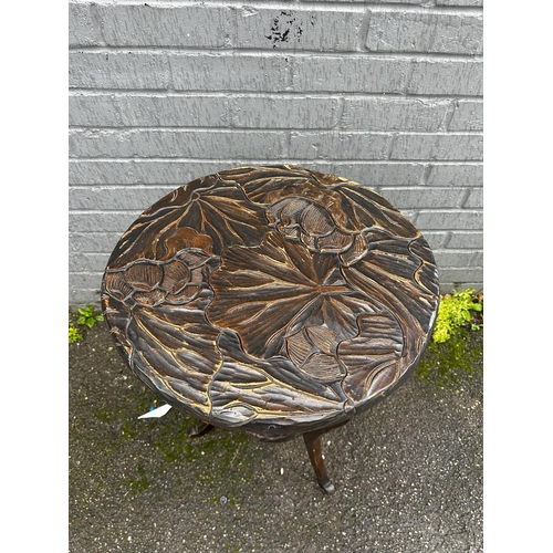 852 - Liberty & Co Japanese Side Table