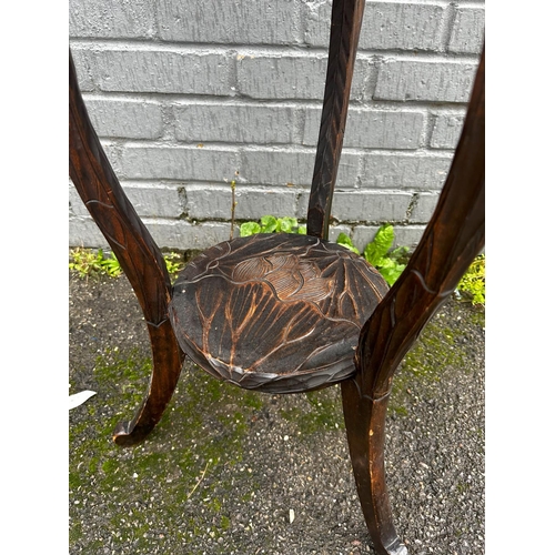 852 - Liberty & Co Japanese Side Table