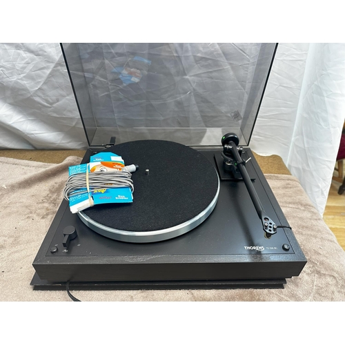 88 - Thorens TD 166 BC Turntable with Goldring Eroica Lx Cartridge