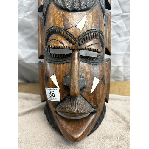 96 - Carved Tribal African Mask