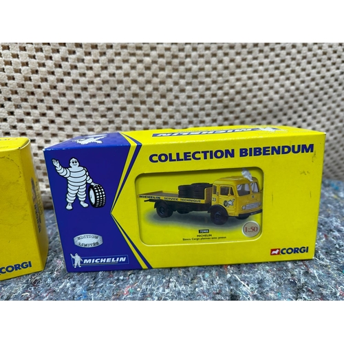 671 - Mint & Boxed: Corgi Collection Bibendum Collection Berger & Classics Scammel Highwayman Tanker