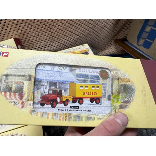 679 - Box Containing 10 New and Boxed Corgi Heritage Ltd Edition French Diecast Vehicles