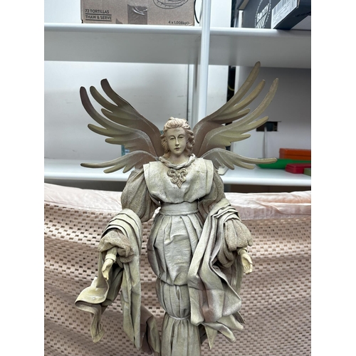 871 - Vintage 1 Metre Tall Angel Statue