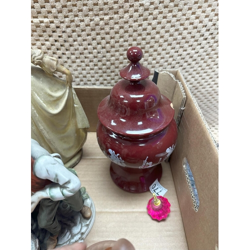 872 - Interesting Mixed Lot of Items incl.Deco Items, Porcelain Figurines, Perfume etc