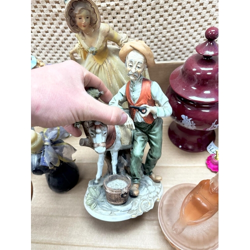 872 - Interesting Mixed Lot of Items incl.Deco Items, Porcelain Figurines, Perfume etc