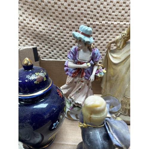 872 - Interesting Mixed Lot of Items incl.Deco Items, Porcelain Figurines, Perfume etc