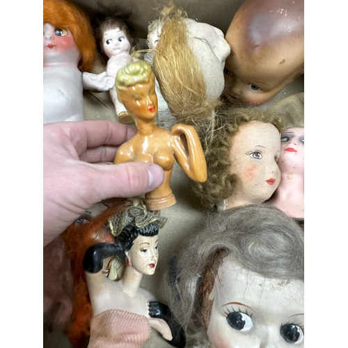 876 - Large Collection of Vintage & Antique Dolls