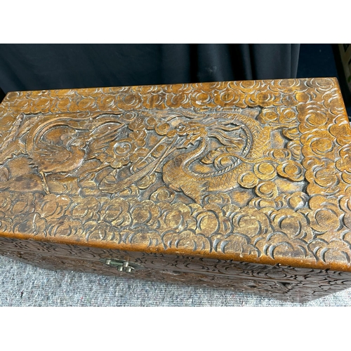 880 - Vintage Chinese Camphor Trunk