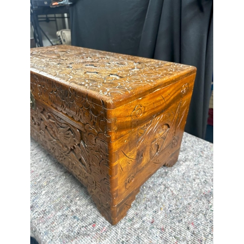 880 - Vintage Chinese Camphor Trunk