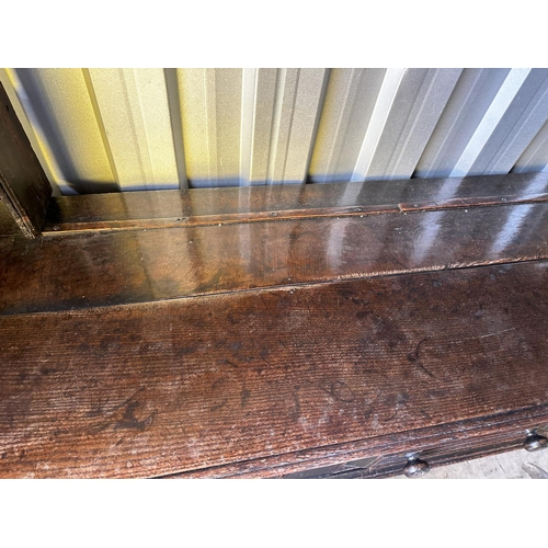 898 - 17th Century English Oak Dresser with Plate Rack