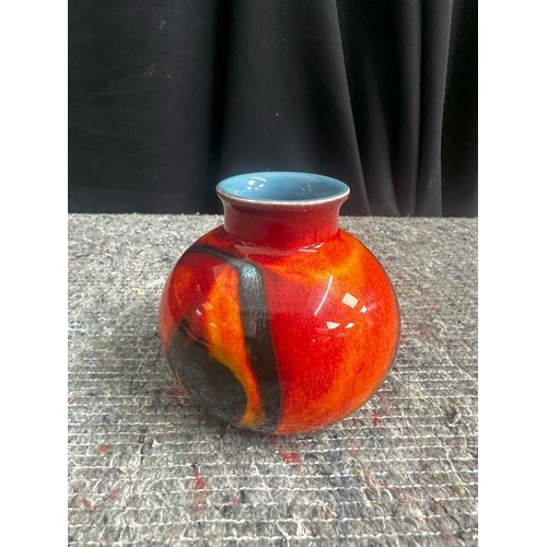 926 - 11cm Poole Pottery Vase