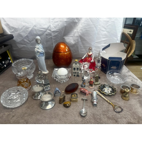 931 - Good Mixed Lot to Include Glass, Figurines etc