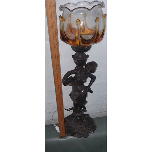 44 - Nice meddeterian style vintage lamp