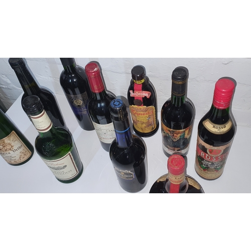 49 - Selection of unopened bottled alcohol inc vintage fine wines etc