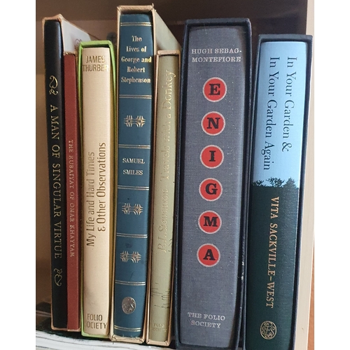 52 - Selection of folio society books