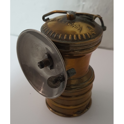 63 - Brass Daylight Carbide Lamp