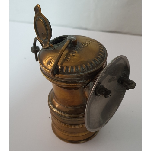 63 - Brass Daylight Carbide Lamp