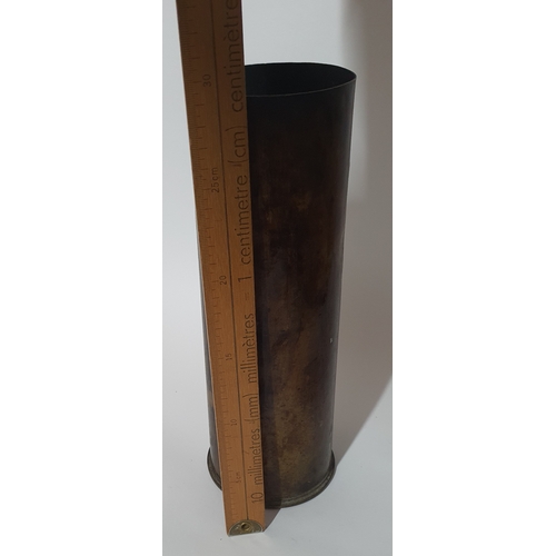 74 - Large original artillery shell vase