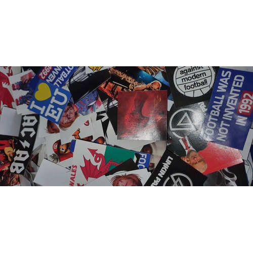 115 - Tray of large quantity of various stickers - Many hundreds of various subjects