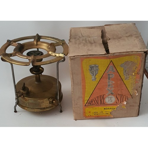 60 - Vintage boxed apex pressue stove