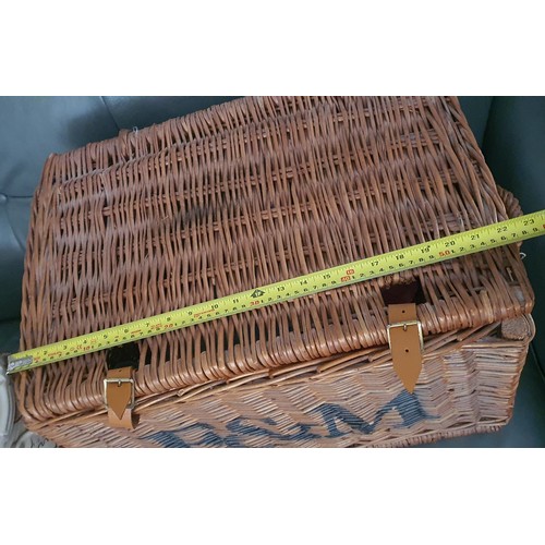 128 - Large Fortum & Mason Hamper Basket