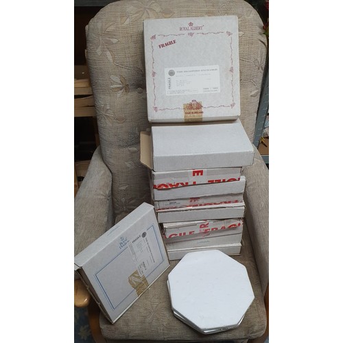 84 - Selection of 12 boxed collectors plates Inc Royal Doulton etc