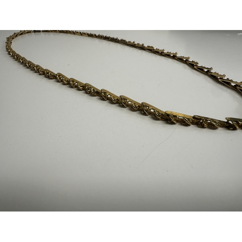 27 - Custom 18ct Gold Chain 56.9g